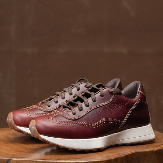 Classic Retro Sneakers ( Saddle Tan ) 323 CRS