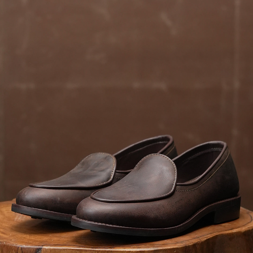 Belgian Loafers ( Vintage Brown ) 381 CRS
