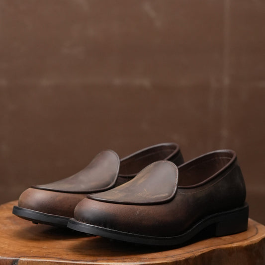 Belgian Loafers ( Vintage Brown ) 392 CRS