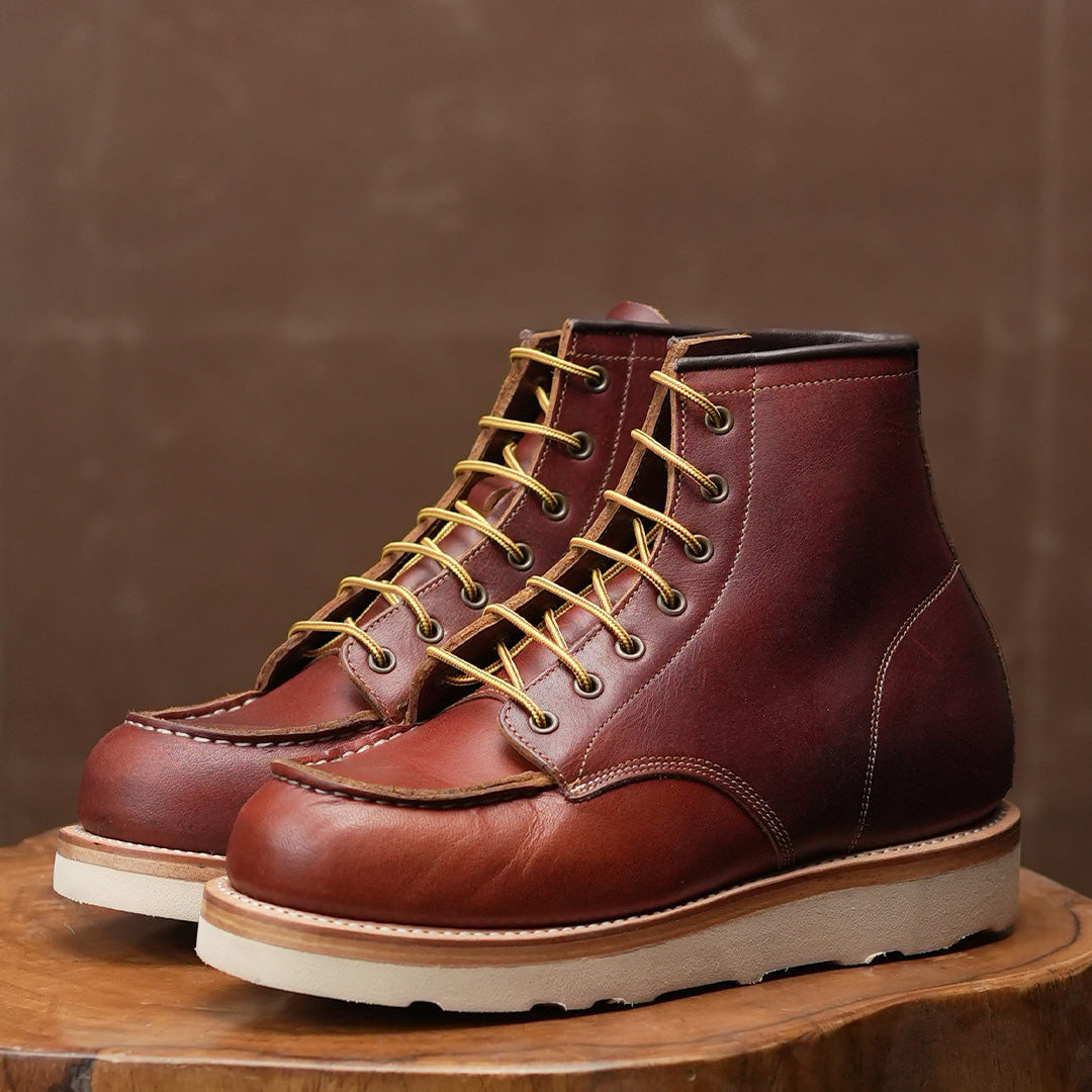 Moc Toe Boots ( Saddle Tan ) 401 CRS