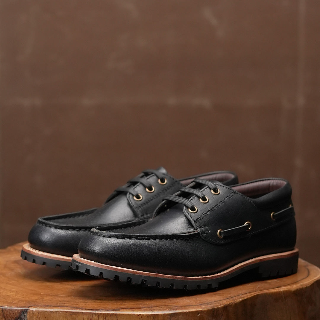 Voyager Boat Shoes ( Raven Black ) 408 CRS