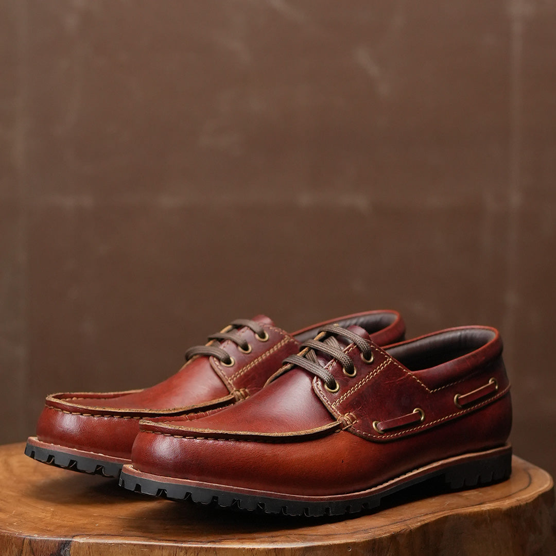 Voyager Boat Shoes ( Saddle Tan ) 411 CRS