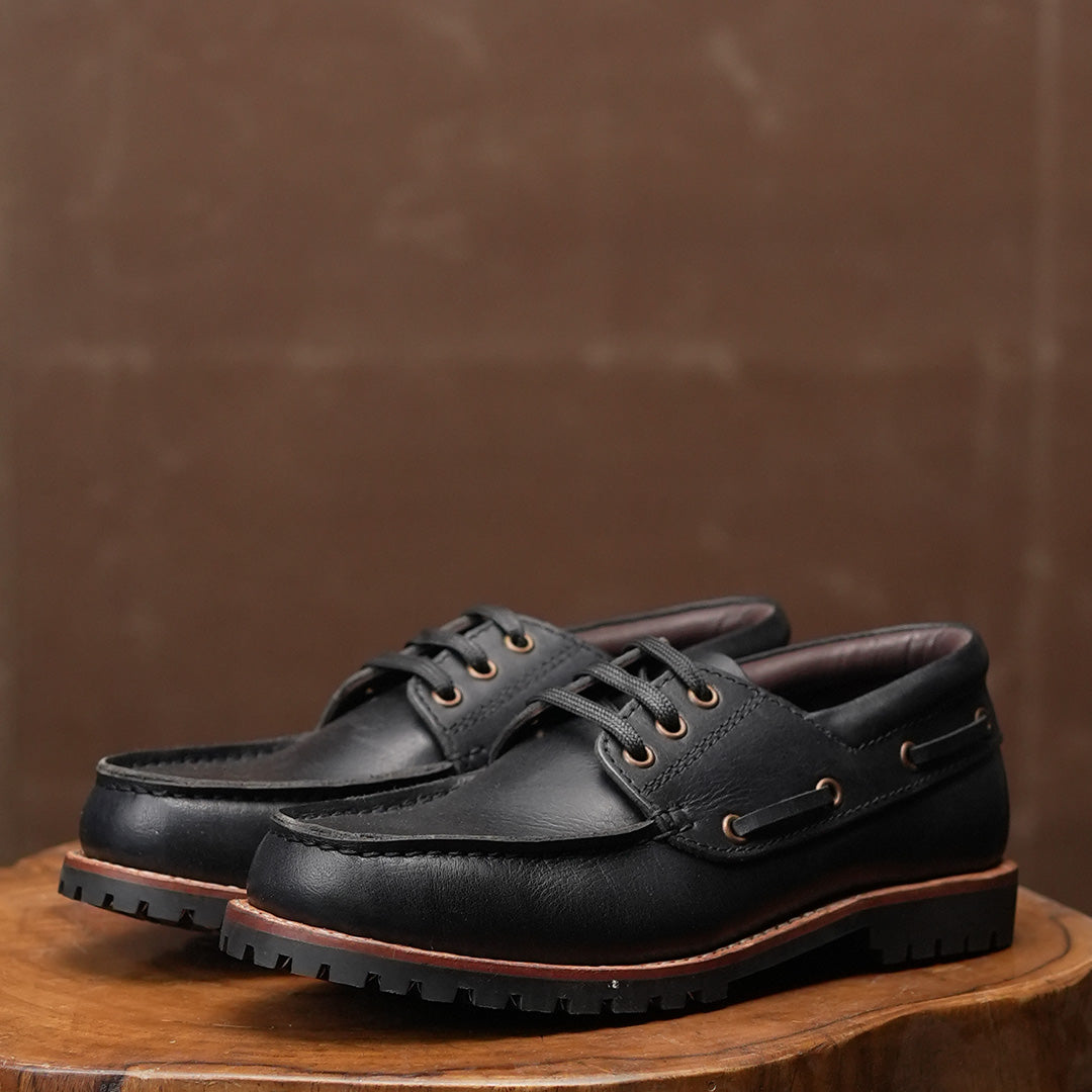 Voyager Boat Shoes ( Raven Black ) 414 CRS