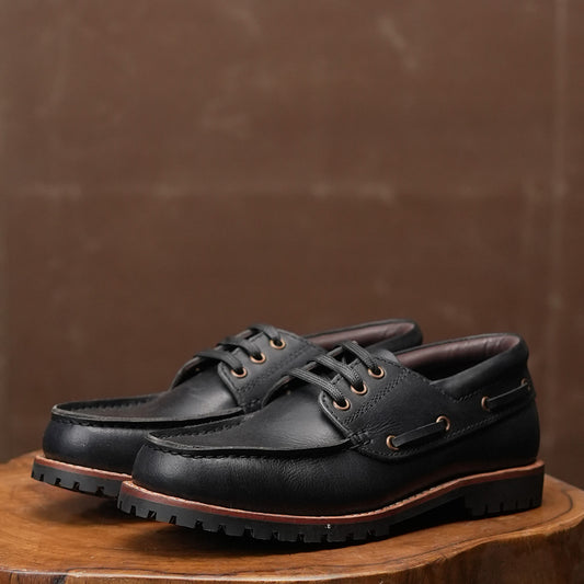 Voyager Boat Shoes ( Raven Black ) 414 CRS