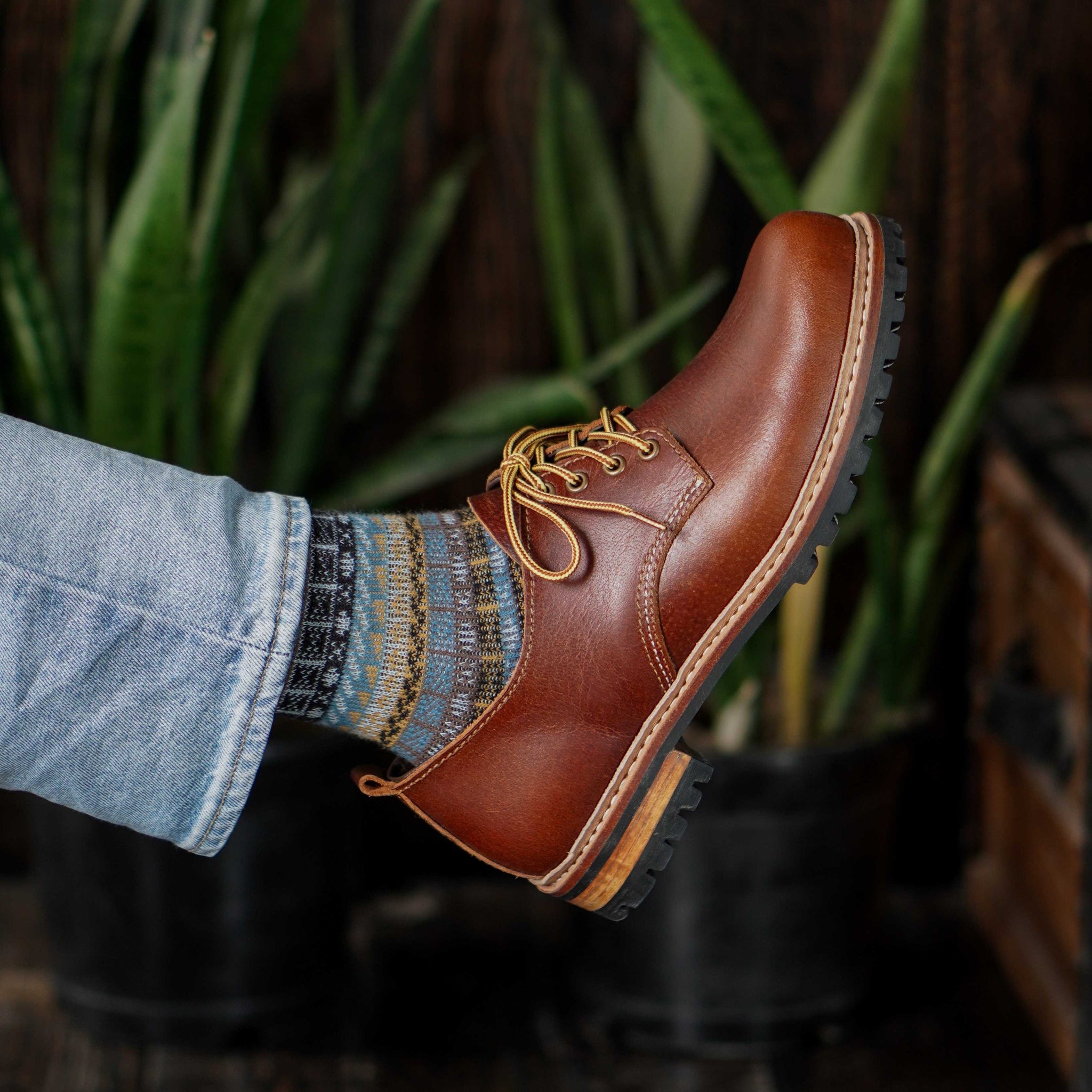 Task Shoes (Saddle Tan) Goodyear Welted β Craft & Glory