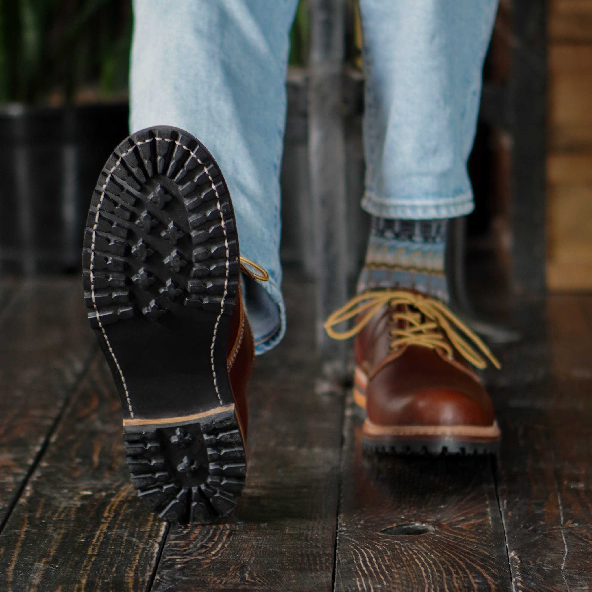 Task Shoes (Saddle Tan) Goodyear Welted β Craft & Glory