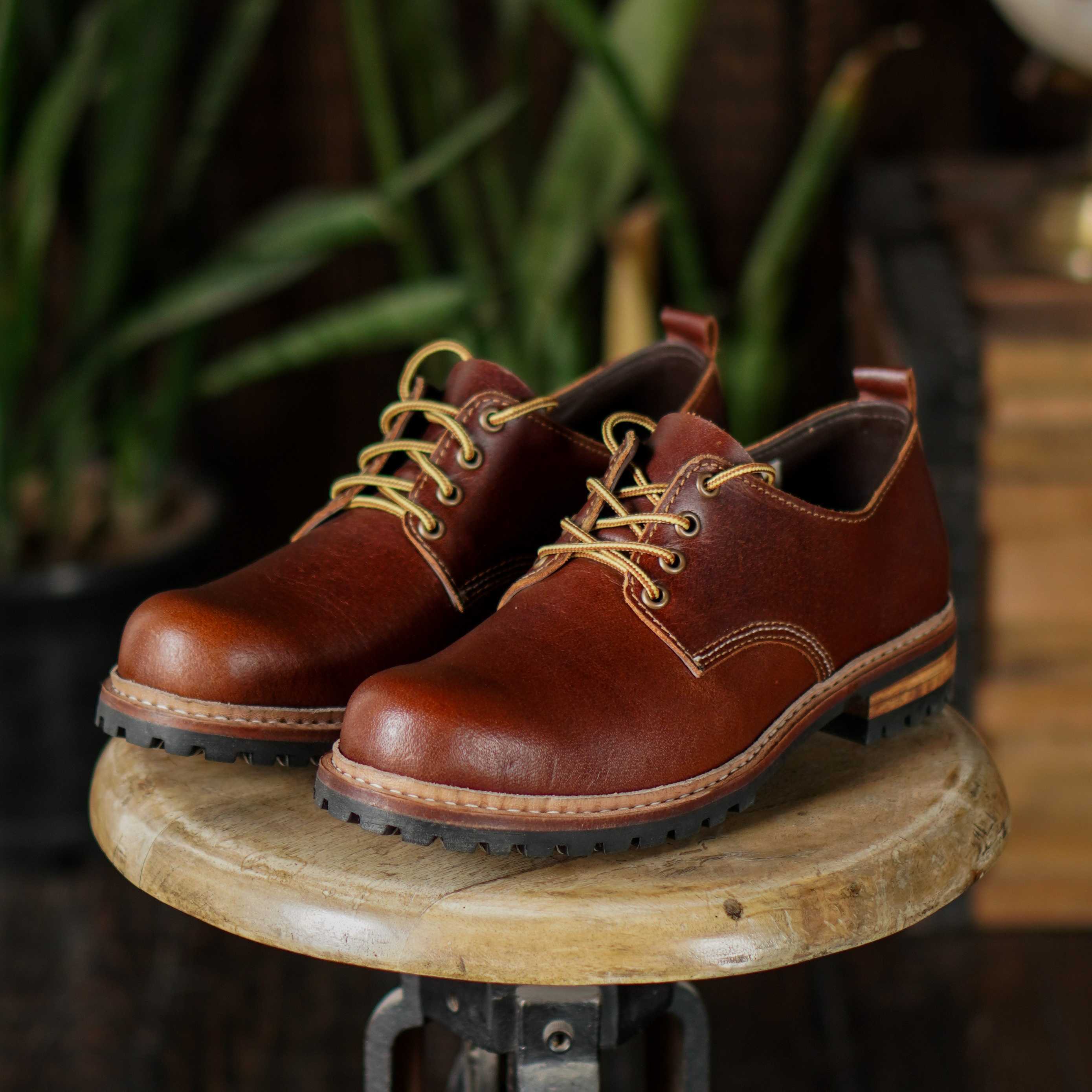 Task Shoes (Saddle Tan) Goodyear Welted – Craft & Glory