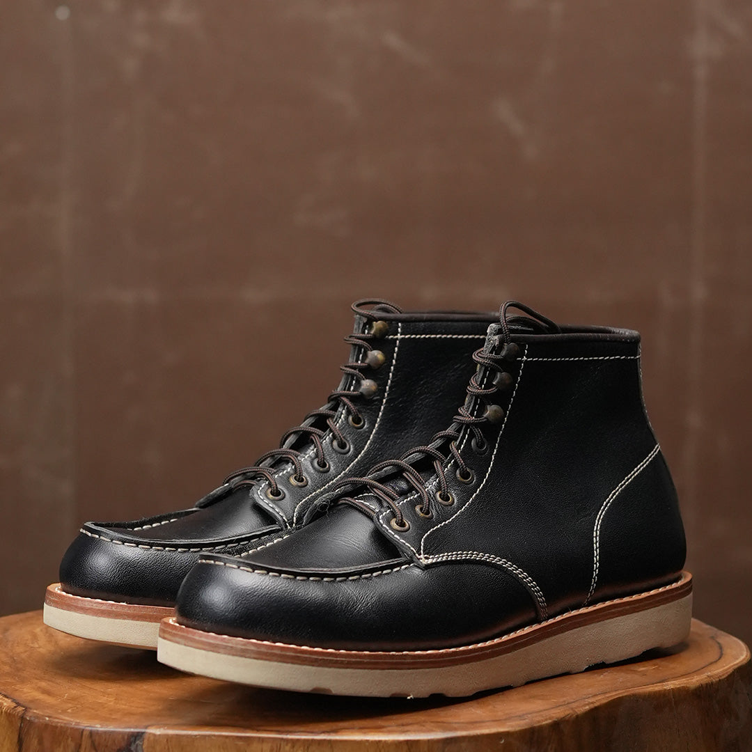 Moc Toe Boots ( Raven Black ) 427 CRS