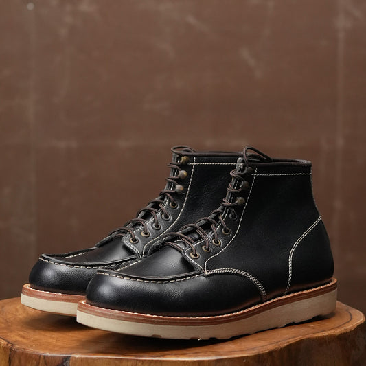 Moc Toe Boots ( Raven Black ) 427 CRS