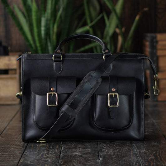 Diplomat Briefcase (Raven Black)