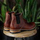 Chelsea Explorer Leather Boots (Saddle Tan) Goodyear Welted