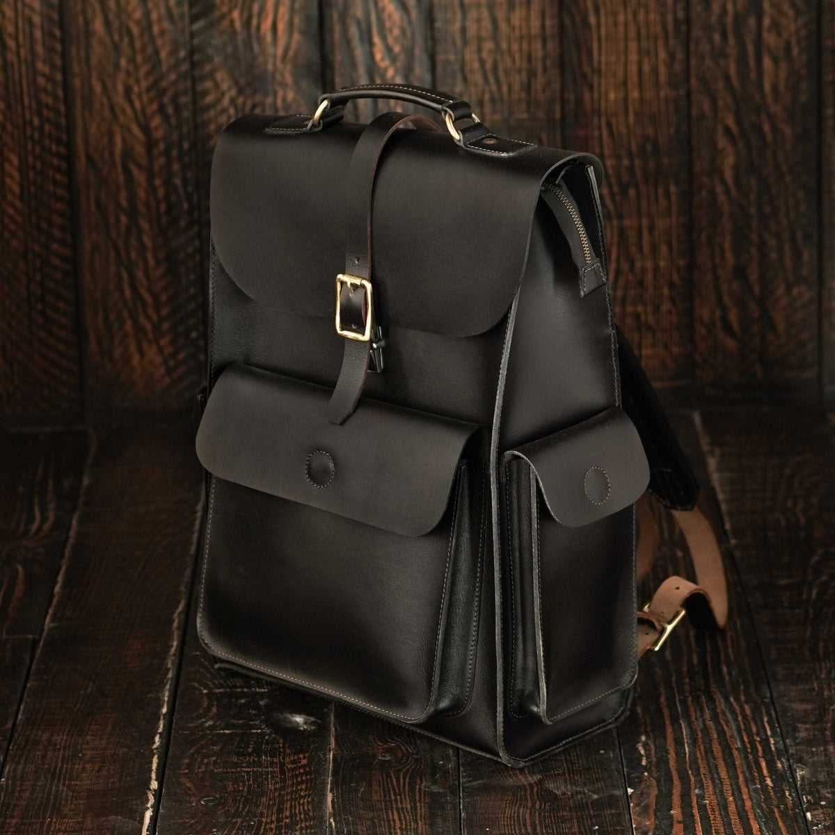 Heritage Backpack (Raven Black) – Craft & Glory