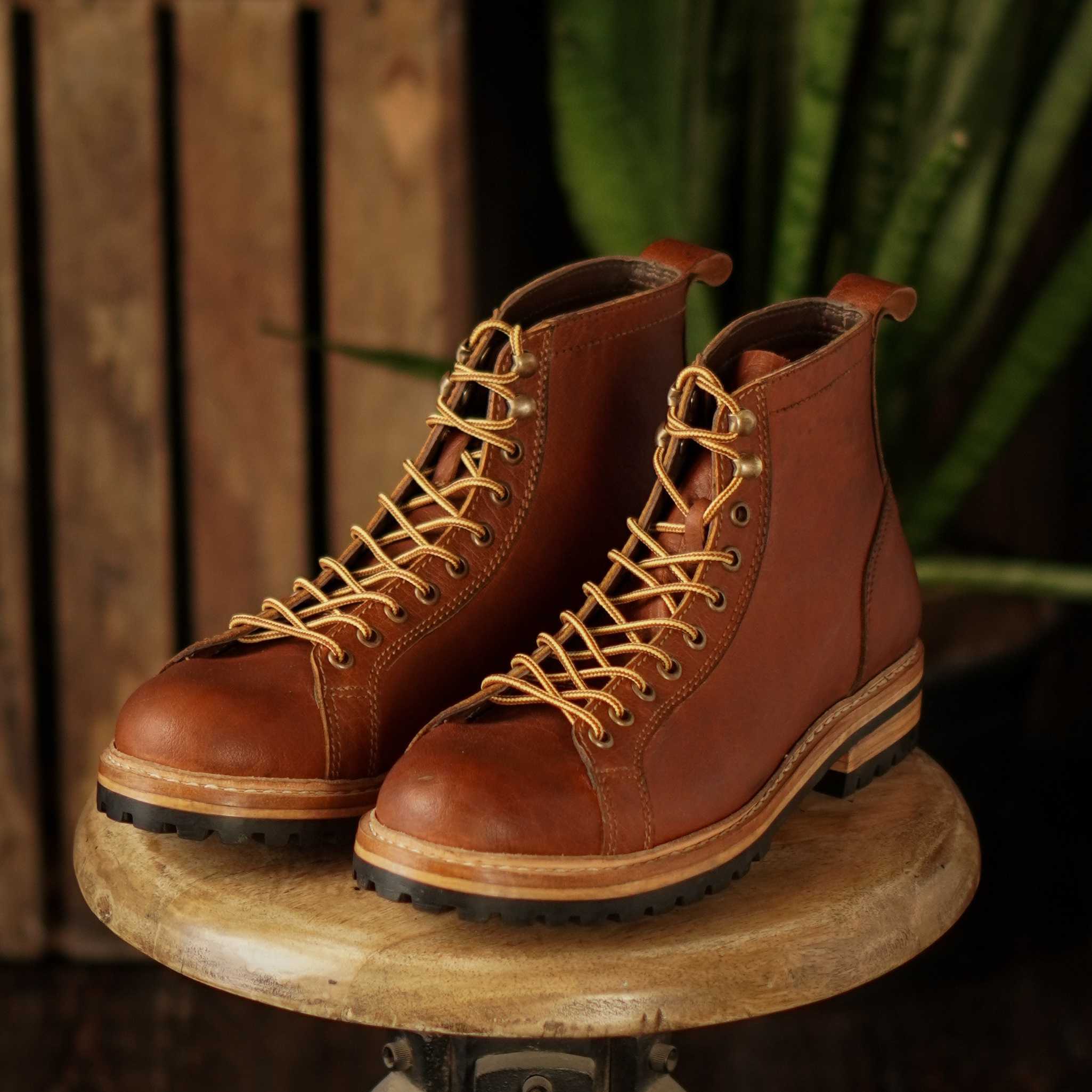 Monkey Explorer Boots (Saddle Tan) Goodyear Welted – Craft & Glory