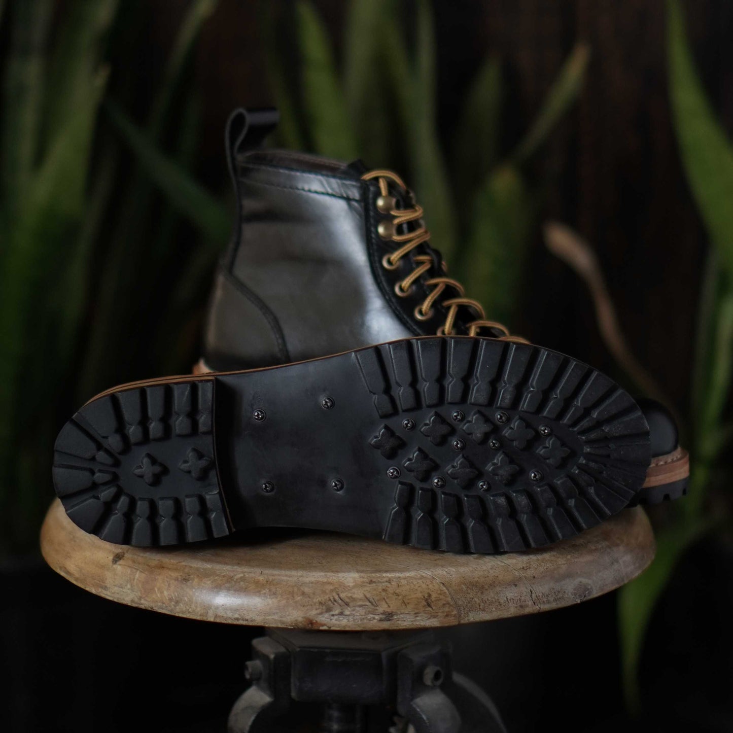 Monkey Explorer Boots (Raven Black) Goodyear Welted