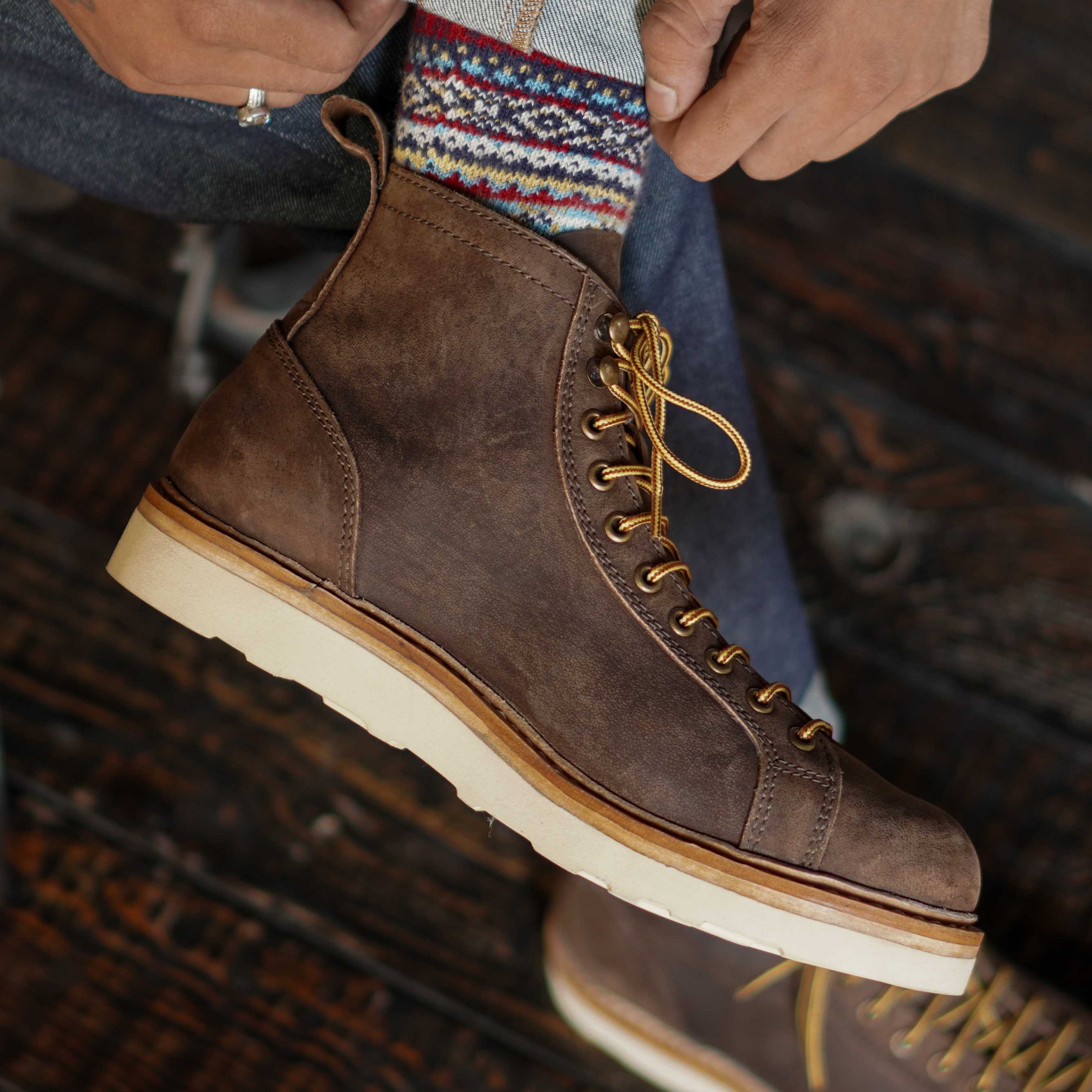 Brown hotsell monkey boots