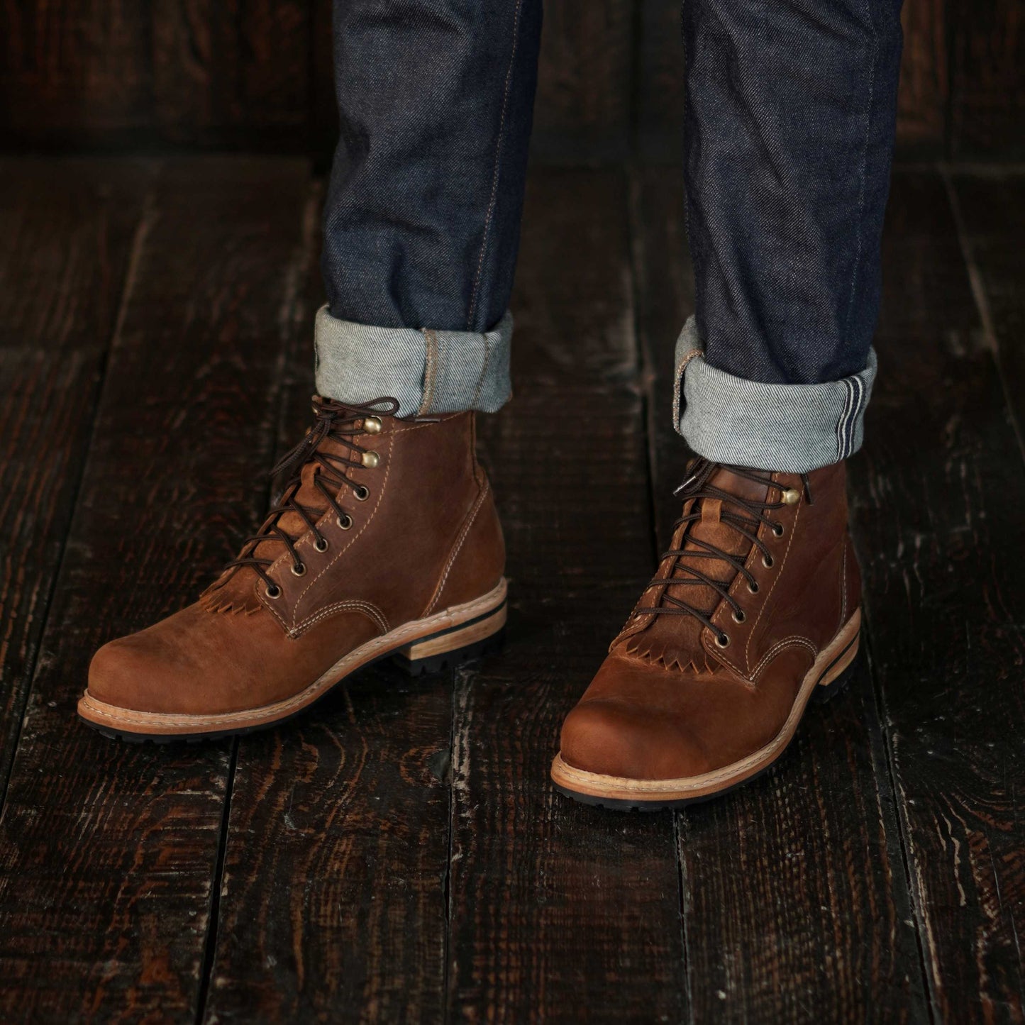 Task Boots (Vintage Tan) Goodyear Welted
