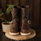 Engineer Scout Boots (Vintage Brown) Goodyear Welted