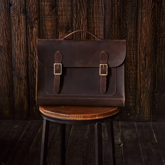 Hudson Satchel (Vintage Brown)