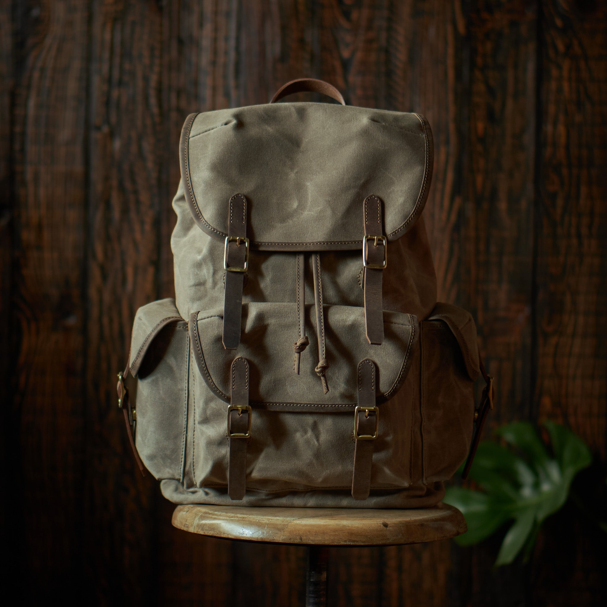 Cheap canvas backpack best sale