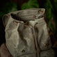 Vintage Bergan Canvas Backpack (Faded Olive)