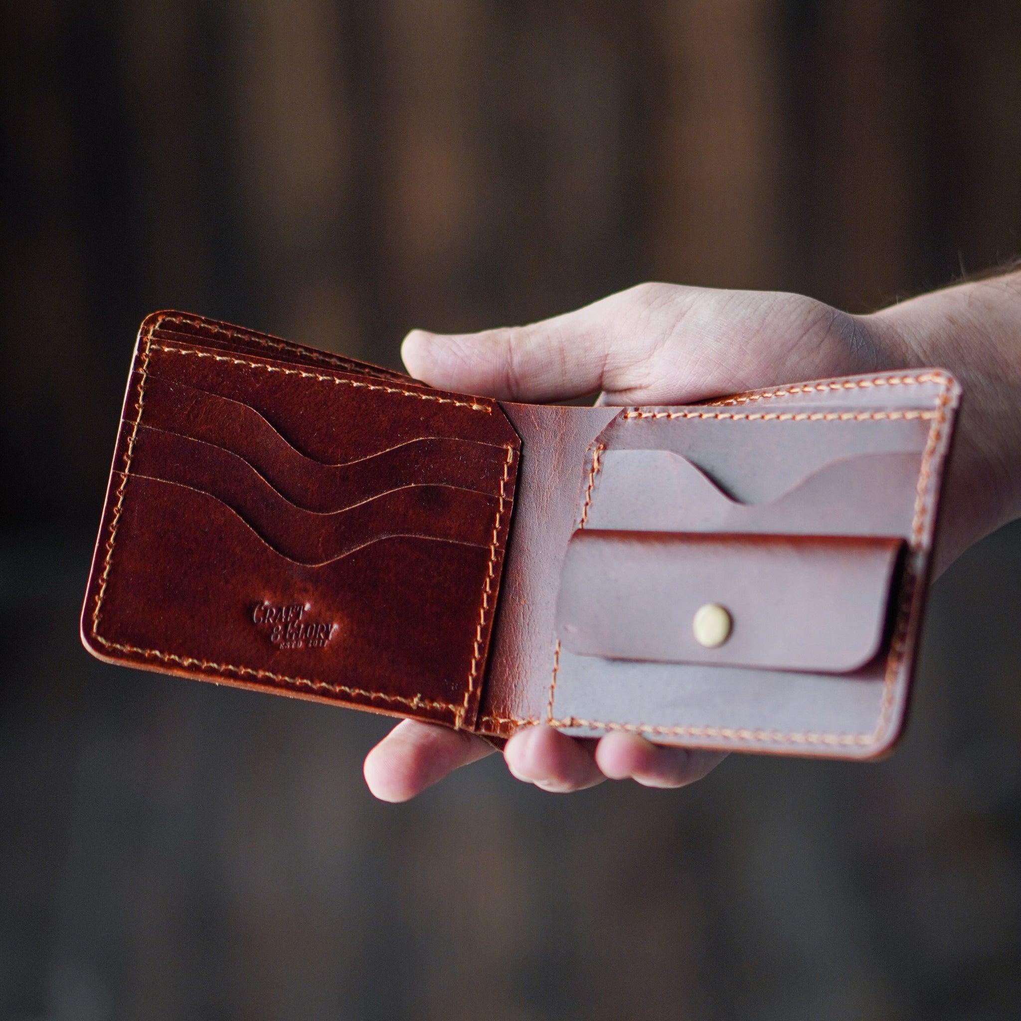 Legacy Belt & Boston Wallet (Saddle Tan)