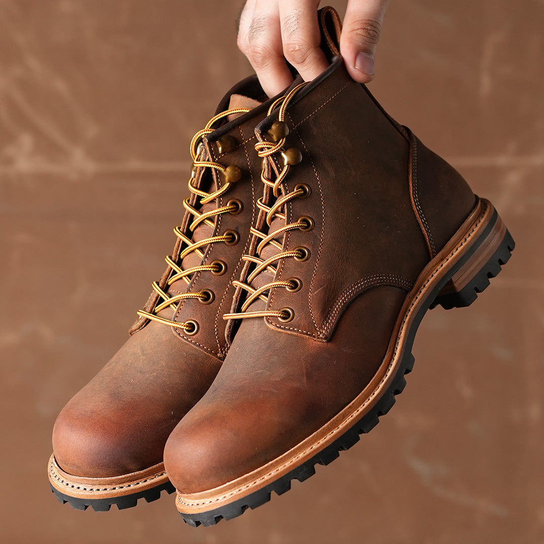 Ranger Boots 6" (Vintage Tan) Goodyear Welted 37 CRS