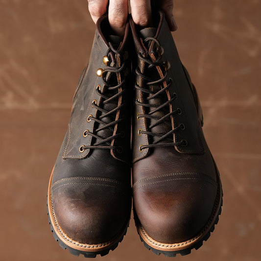 Ranger Boots 6" (Vintage Brown) Goodyear Welted 46 CRS