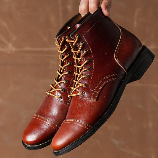 Aspen Boot (Saddle Tan) Goodyear Welted 49 CRS