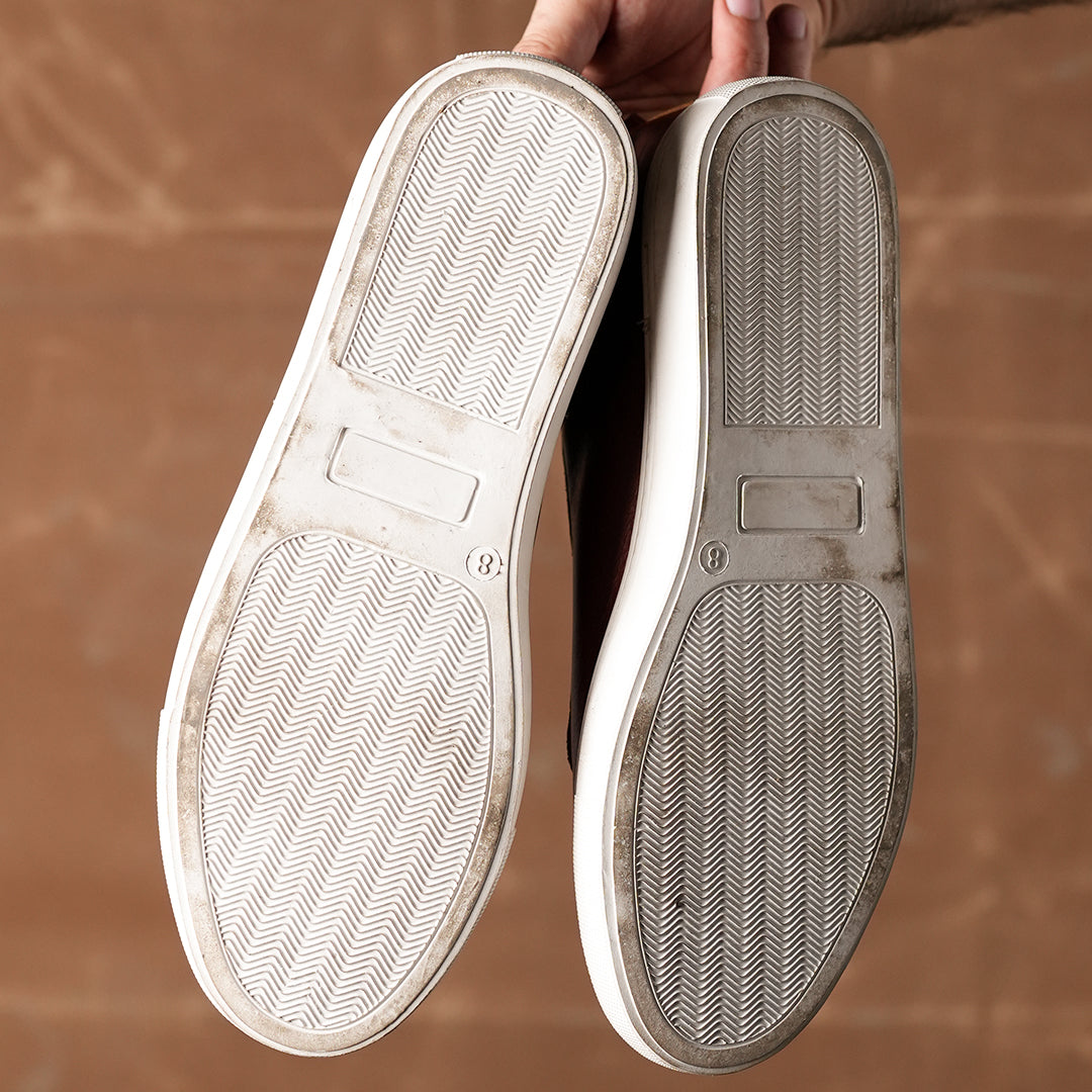 Austin Low Top Sneakers  (Saddle Tan) 85 CRS