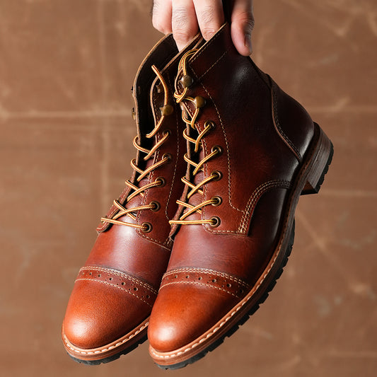 Legacy Toe Cap Boot 6" (Saddle Tan) 88 CRS