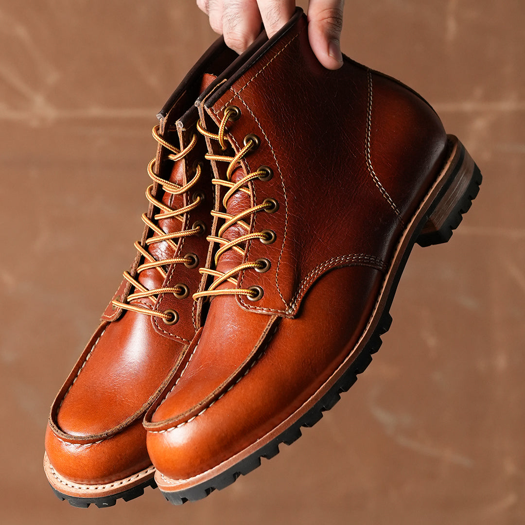 Moc-Toe Explorer Boot (Saddle Tan) 100 CRS