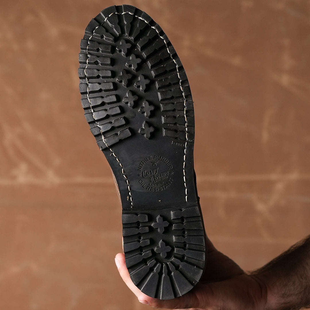 Moc-Toe Boot 8" (Raven Black) 107 CRS