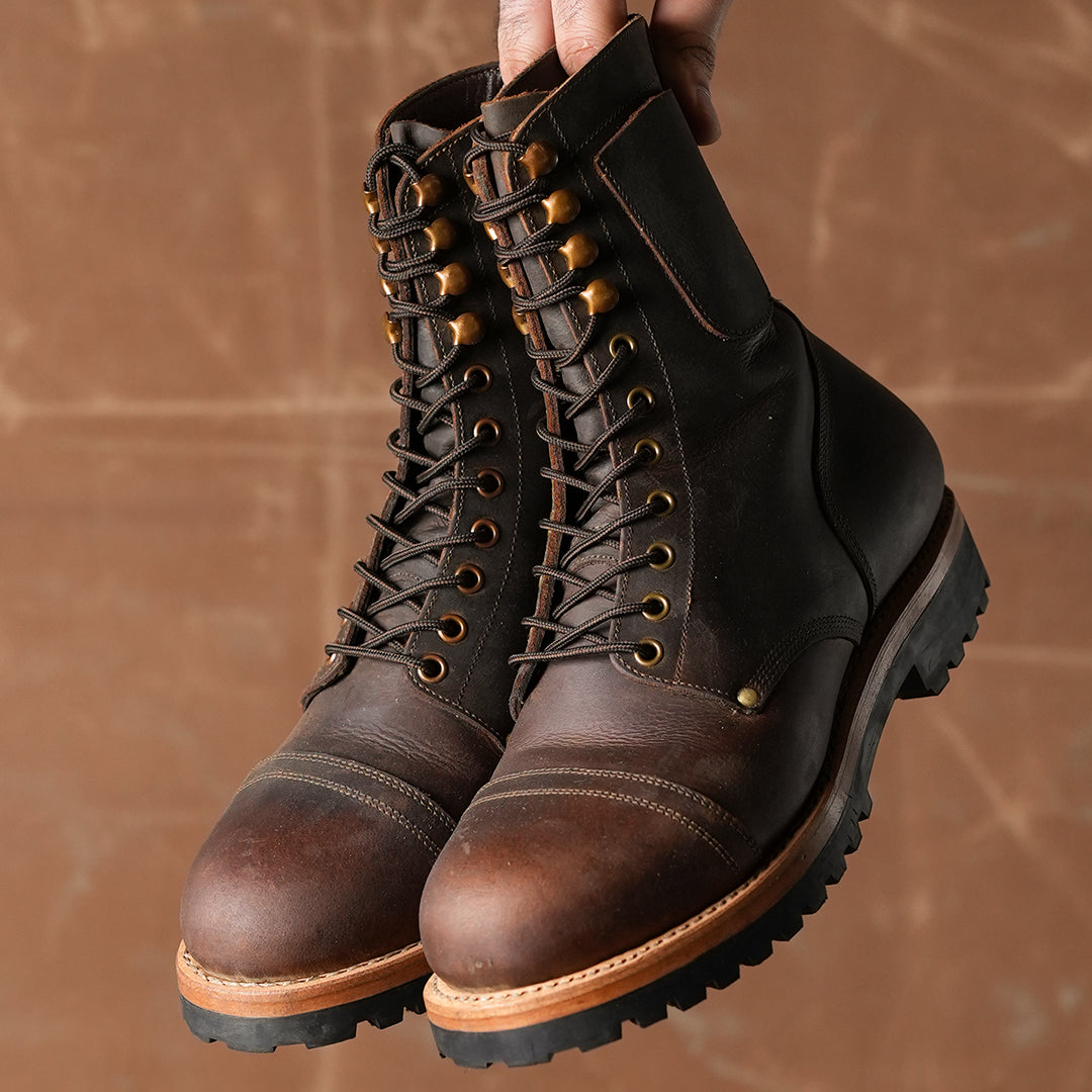 Combat Boots 8" (Vintage Brown) 111 CRS