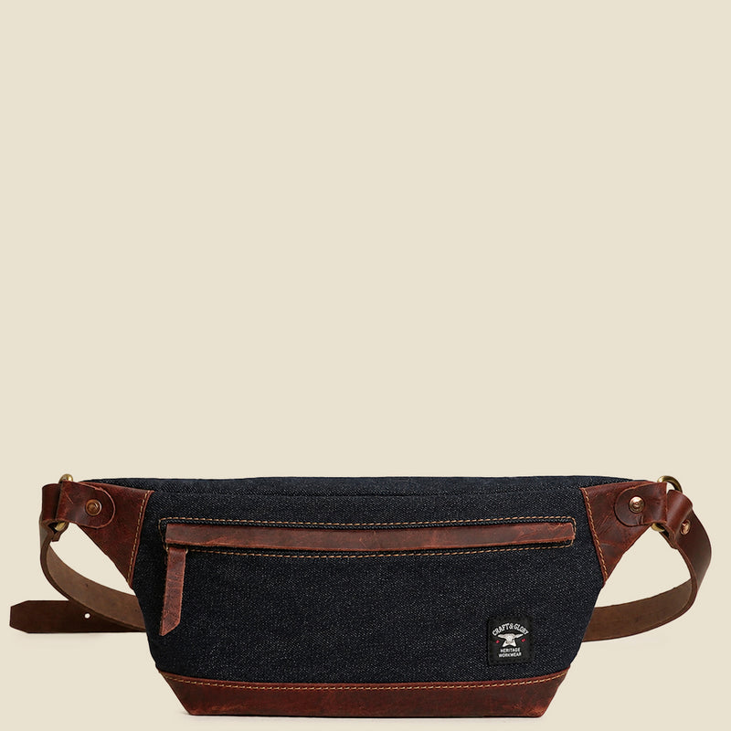 Scout Fanny Pack ( Selvedge Denim )