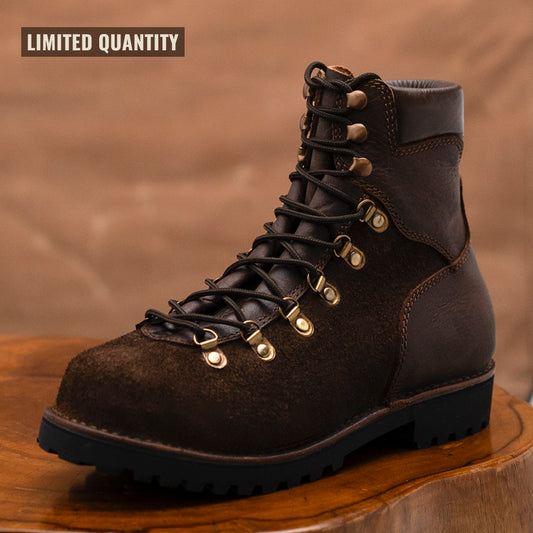 Himalayan Hiker Boots 6" (Grizzly Brown Roughout) Water Repellent