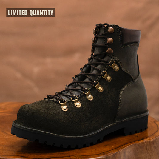 Himalayan Hiker Boots 6" (Grizzly Green Roughout) Water Repellent