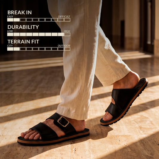 Harbor Slides (Raven Black)