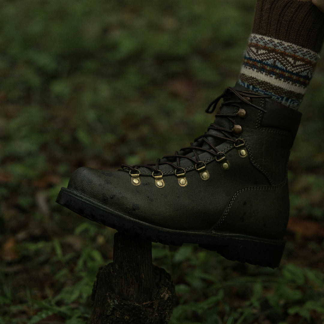 Women Himalayan Hiker Boots 6" (Moss Green) Water Repellent