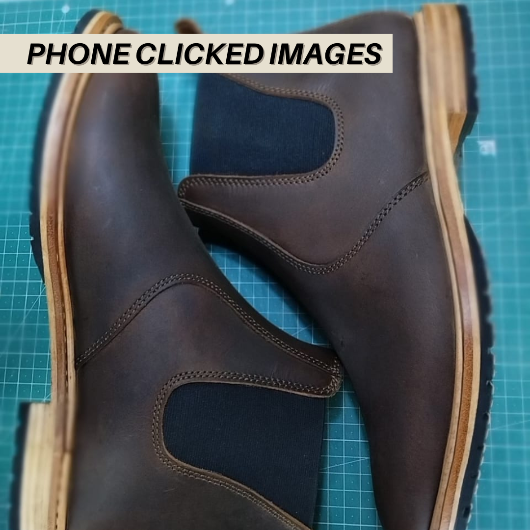 Chicago Chelsea Boots 6 Vintage Brown Goodyear Welted Craft Glory