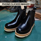 Chelsea Leather Boots (Raven Black) Goodyear Welted