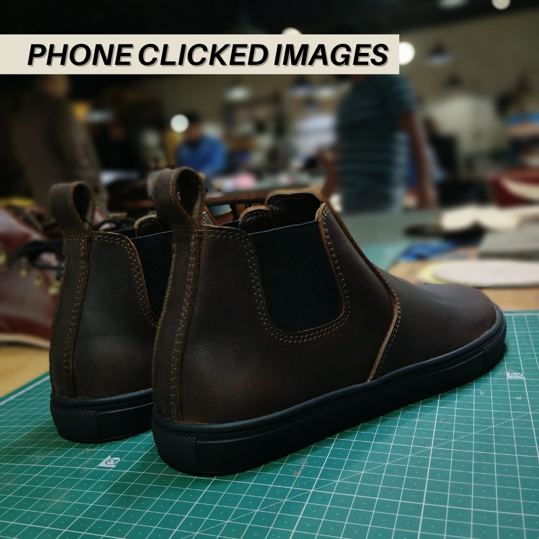 Chelsea-Sneaker (Vintage-Braun)