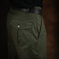 Fatigue Pants Military Green 12 Oz Selvedge Canvas For Men (True Straight)