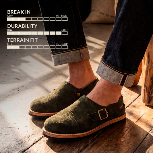 Ranger Slides (Grizzly Green) Goodyear Welted
