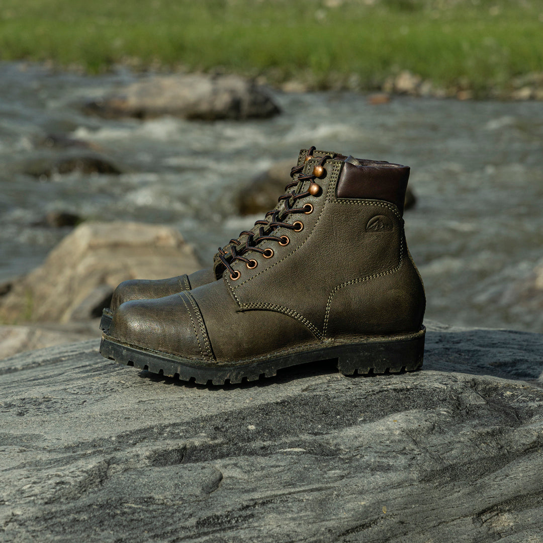 Women Himalayan Trailmaster Boots 6" (Moss Green) Water Repellent