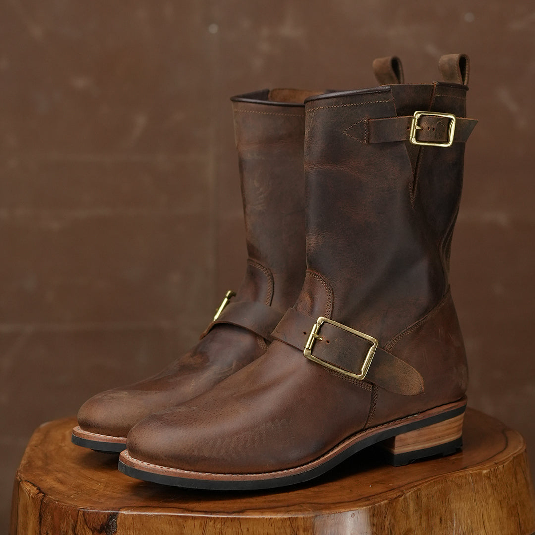 Engineer Boots ( Vintage Brown ) 510 CRS
