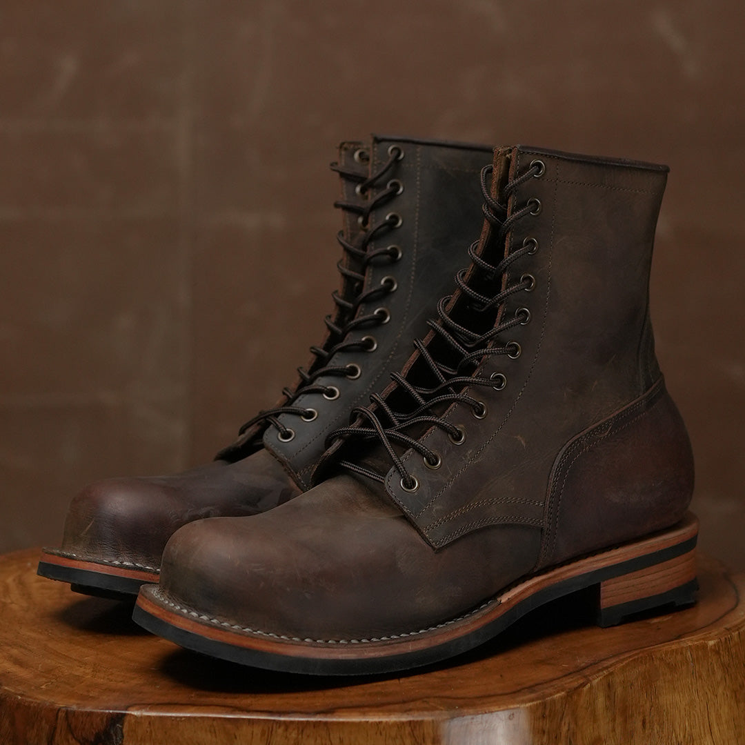 Trooper Boots Stiched Down Construction ( Vintage Brown ) 556 CRS