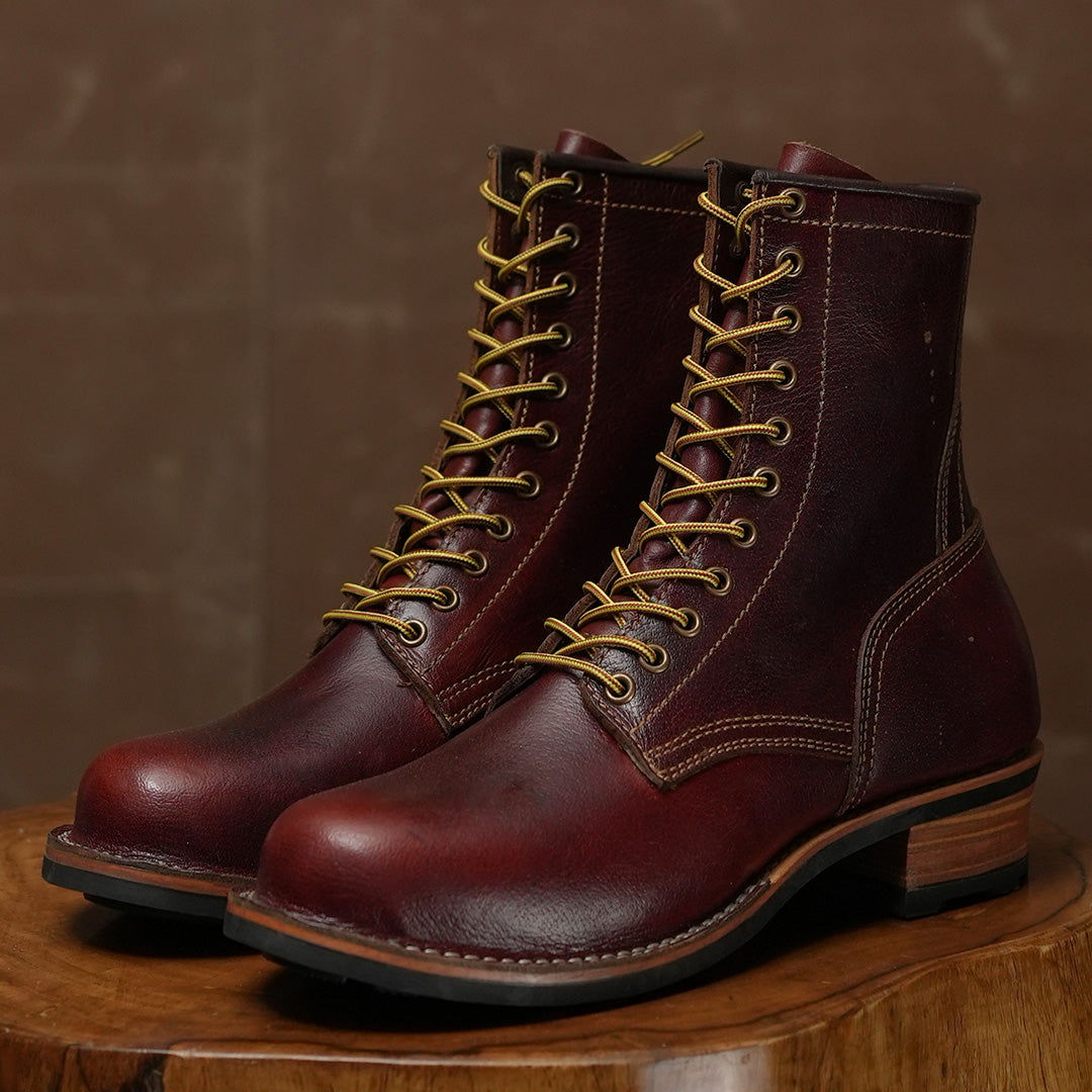 Trooper Boots Stiched Down Construction ( Saddle Tan ) 550 CRS