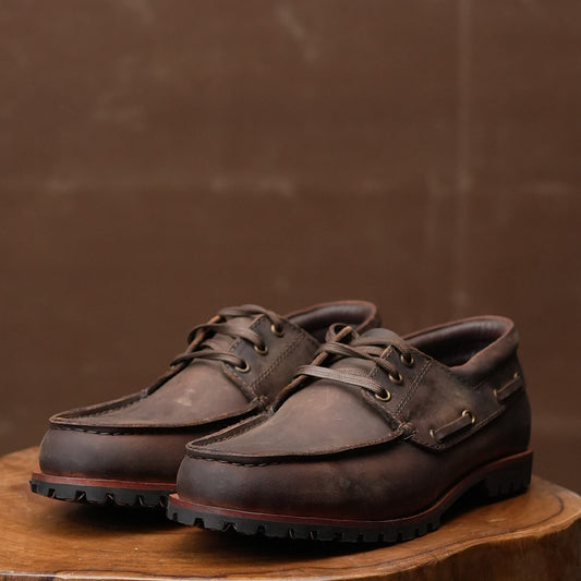 Voyager Boat Shoes ( Vintage Brown ) 490 CRS