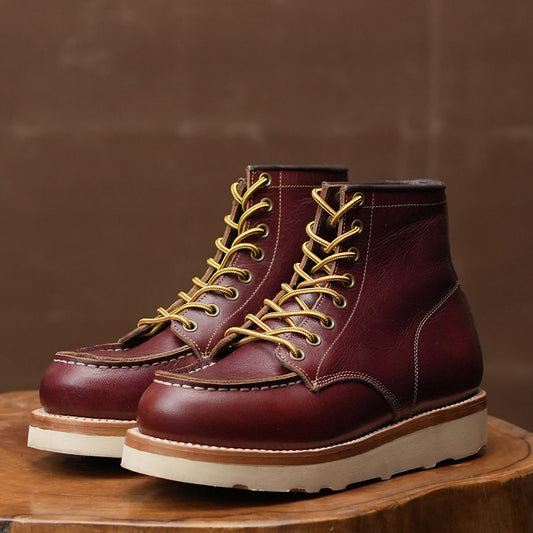 Moc Toe Boots Women ( Saddle Tan ) 452 CRS