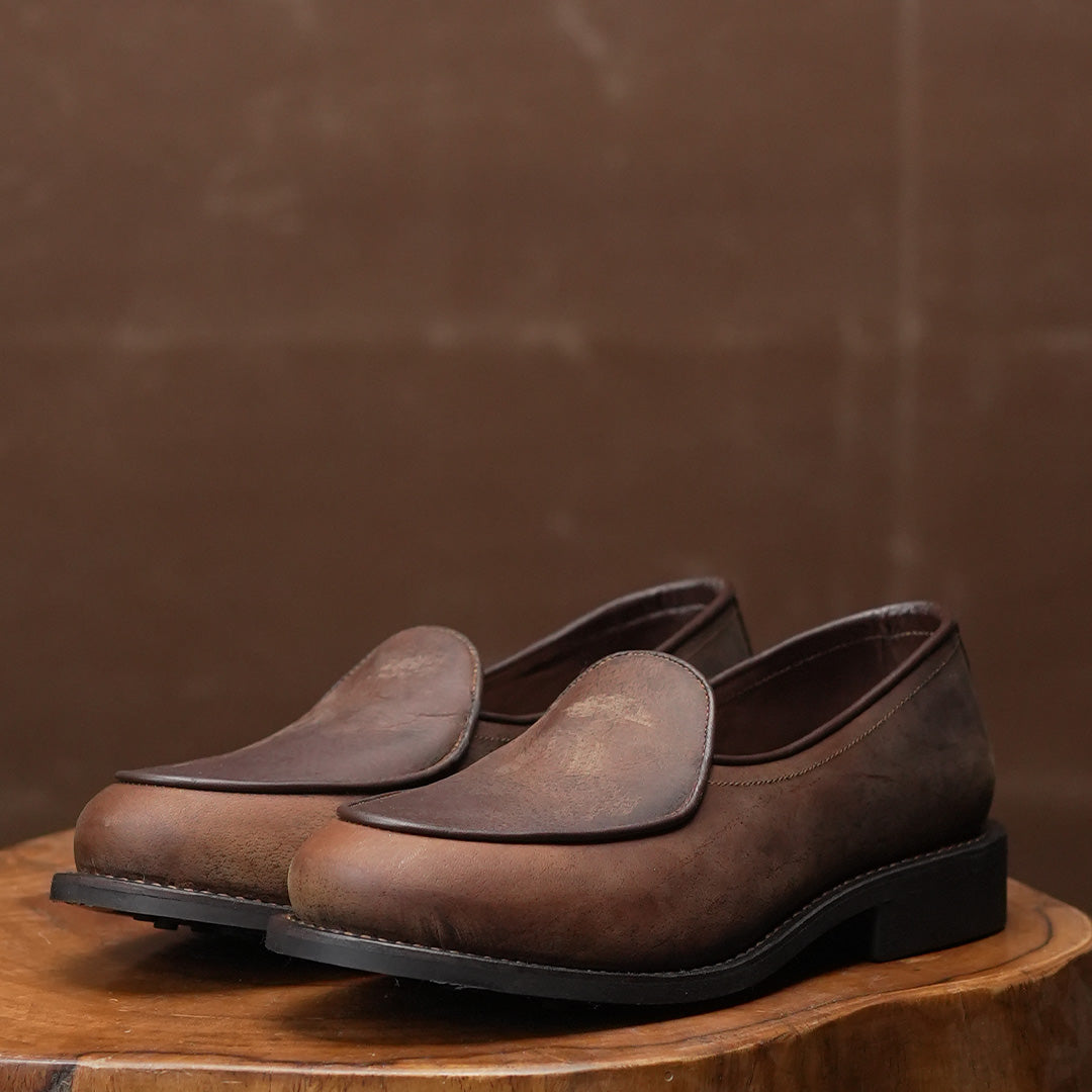 Belgian Loafers ( Vintage Brown ) 439 CRS